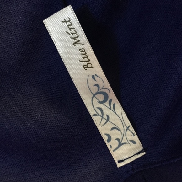 Blue Pink Wide Leg Striped Jumpsuit Size Medium - Picture 4 of 4